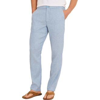 Tommy Bahama Beach Coast Linen Pants in Ocean City at Nordstrom, Size Xx-Large