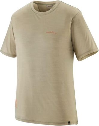 Patagonia Cap Cool Merino Graphic Shirt Merinoshirt f&uuml;r Herren | beige