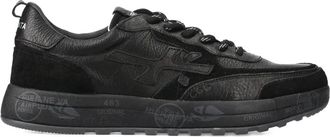 Premiata Sneakers Nous 7732 in pelle scamosciata con lacci - Nero