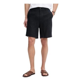 Trussardi Heren, Korte broeken, Blauw, Maat: S Linnen
