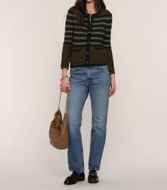 Heartloom Alix Cardigan In Forest