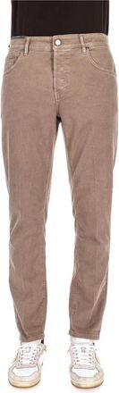 Pantaloni Torino Denim Kleding Reggae Fit - Heren - Slim Fit Jeans - Bruin - W34 - Denim - Jeans