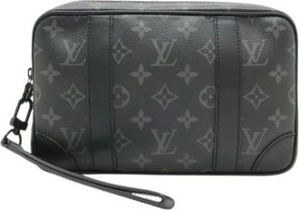 Louis Vuitton Pre-owned Clutches, male, Black, Size: ONE SIZE Pre-owned Clutch bag