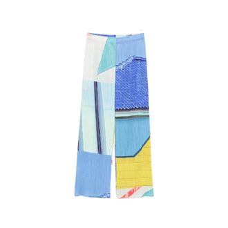 Issey Miyake Pantaloni cropped a pieghe - - Trousers - Donna - Multicolore - L