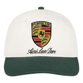 Aim&eacute; Leon Dore x Porsche Colorblock Logo Hat Pristine Multi FW25AH050-PRIS