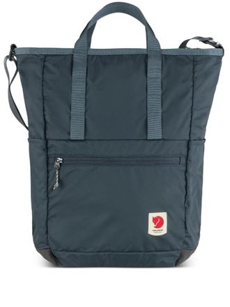 Fj&auml;llr&auml;ven Zaino con applicazione - Blu