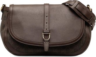 Gucci Pre-owned Gucci GG Supreme Stirrup Crossbody Ladies 336748 493492