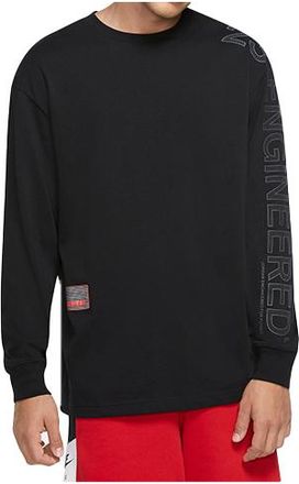 Nike Jordan Air Jordan 23 Engineered Training Sports Long Sleeves T-shirt Black CN3102-010