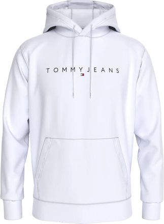 Tommy Jeans Heren, Sweatshirts & Hoodies, Wit, Maat: XL Katoen