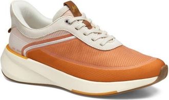 Johnston & Murphy Surge Knit U-Throat Sneaker in Orange Knit at Nordstrom, Size 10.5
