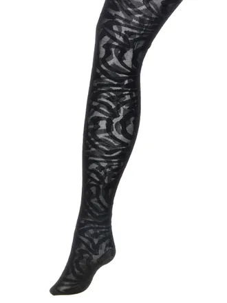 Emilio Pucci Labirinto Jacquard Tights - Black