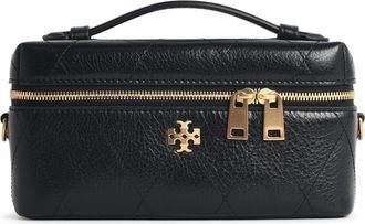 Tory Burch Tory Burch Charlie Matelass&eacute; Mini Beige Lear Beauty Case