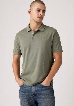 Levi's Poloshirt LEVIS, Herren, Gr. XXL, garment dye mulled basil, Piqu&eacute;, Obermaterial: 100% Baumwolle, regular fit h&uuml;ftbedeckend, Rundhals, Shirts Poloshirt