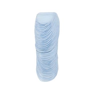 Magda Butrym Midi Skirts, female, Blue, Size: 2XS Spodnica 09 Liblu