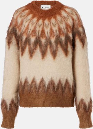 Isabel Marant Pullover Natania Fair Isle in misto lana
