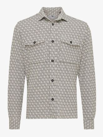 Genti Monogram overshirt midtown