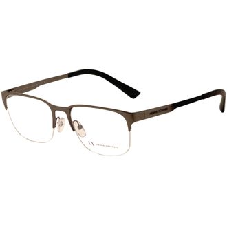 A|X Armani Exchange Mens 55 mm Grey Opticals