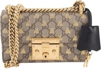 Gucci Pre-owned Mini Bags, female, Beige, Size: ONE SIZE Pre-owned Mini Bag