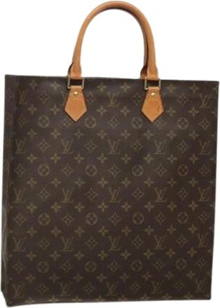 Louis Vuitton Pre-owned Tote Bags, female, Brown, Size: ONE SIZE Pre-owned Canvas Tote Bag