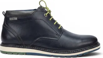 Pikolinos Pikolinos Mens Brown Leather Lace-Up Ankle Smart Boots - Berna