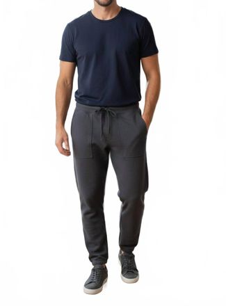 SAVE KHAKI UNITED Organic Heather Fleece Utility Pants In Iron