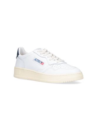 Autry Leather Low-Top Sneaker - White