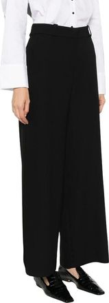 Giorgio Armani Broeken, Dames, Zwart, S, Wijde broek