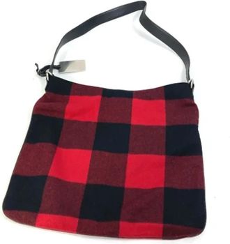 Celine Pre-owned Cotton shoulder-bags - Dames - Vintage Schoudertas - Rood - ONE Size - Vintage