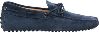 Tod's Marineblauwe Su&egrave;de Sneakers - Heren - Loafers - Blauw - 45 EU - Su&egrave;de - Schoenen
