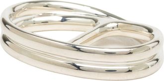 Herm&egrave;s Silver 925 Band Ring (Pre-Owned)
