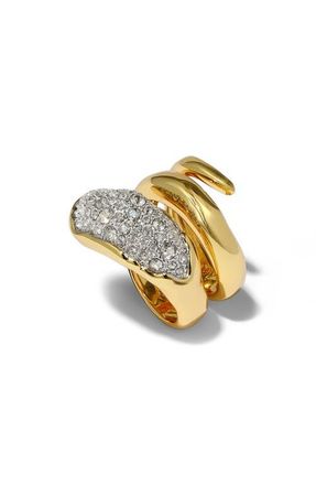 Alexis Bittar Solanales Crystal Coiled Ring in Crystals at Nordstrom, Size 7