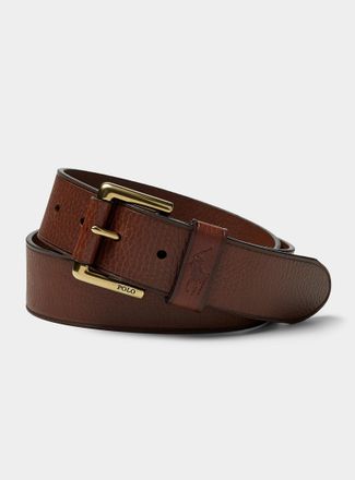 Polo Ralph Lauren Mens Textured leather belt