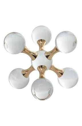 R16 Home Small Molecular Glass Ball in Clear at Nordstrom Rack