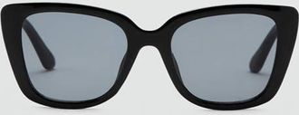 Mango Occhiali da sole montatura quadrata nero - Donna - Taglia unica - MANGO