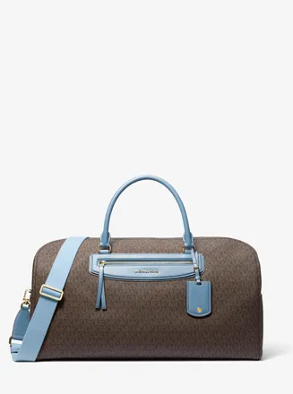 Michael Kors Jet Set Travel Extra-Large Signature Logo Weekender Bag