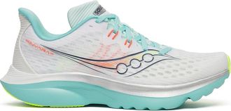 Saucony Kinvara 16 Womens Trainers, 130 White Aqua, 4.5 UK