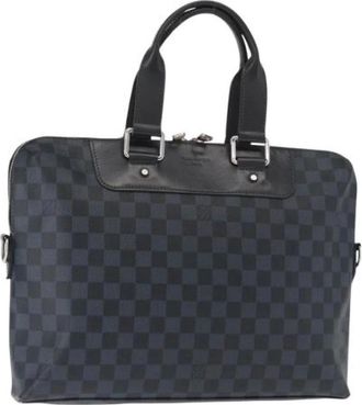 Louis Vuitton Pre-owned Handbags, female, Black, Size: ONE SIZE Pre-owned Vintage Canvas Handbag