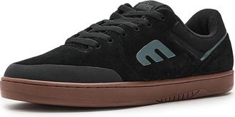 Etnies Marana Mens Skate Shoes Black/Charcoal/Gum : 11.5 D - Medium, Suede/Textile