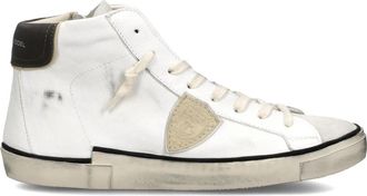 Philippe Model Sneakers Prsx Tennis - Heren - Sneakers - Wit - 46 EU - Katoen - Schoenen