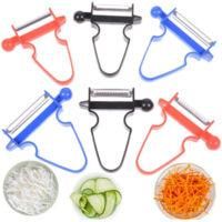 OEM Un Juego De 6 Peladores Excepcionales, Una Herramienta Multifuncional Para Pelar Y Cortar Frutas Y Verduras, Ideal Para Cualquier Cocina O Bar. - Crez