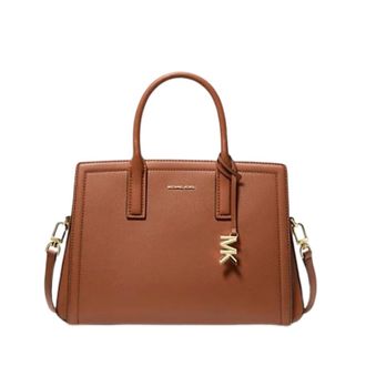 Michael Kors Tassen, Dames, Bruin, ONE Size, Leer, Pounded Leather Bag