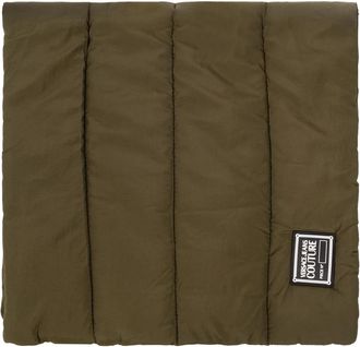 Versace Jeans Couture Sjaal met logo - Heren - Wintersjaals - Groen - ONE Size - Accessoires
