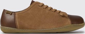 Camper Twins Bicolour Suede Slip-On Sneakers