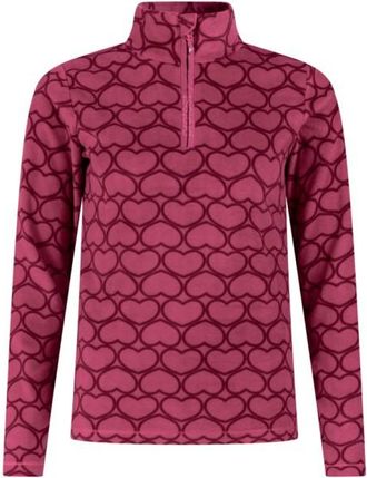 Protest PRTRefuzzy 1/4 Zip Active Top Fleecepullover f&uuml;r Damen | rosa/rot