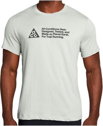 Nike ACG Dri-Fit T-Shirt Funktionsshirt f&uuml;r Herren | grau