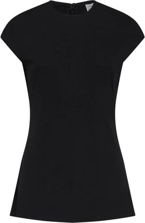 Toteme Top - Dames - Tops zonder mouwen - Zwart - M - Tops