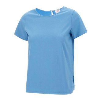Sun 68 T-Shirts, female, Blue, Size: XL Sun68 T-shirts and Polos Blue