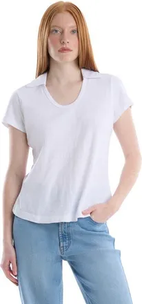 Wilt Short Sleeve Polo Tee in White at Nordstrom, Size X-Small
