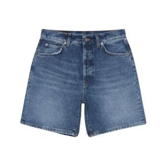 Dondup Dames, Korte broeken, Blauw, Maat: W26 Denim