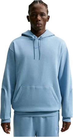 Nike Fleece CS Hoodie 2 - unisex - Sport - Blauw - Maat: M Fleece